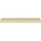 Ekena Millwork 2 1/4"H x 2 1/4"P x 3 1/4"F x 94 1/2"L Jefferson Traditional Smooth Crown Moulding MLD02X02X03JE - alternate 2
